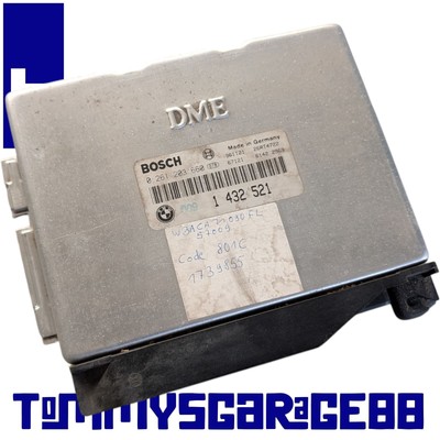 BMW E36 316i M43 Steuergerät BMW 1432521 Bosch 0261203660 Motorsteuergerät