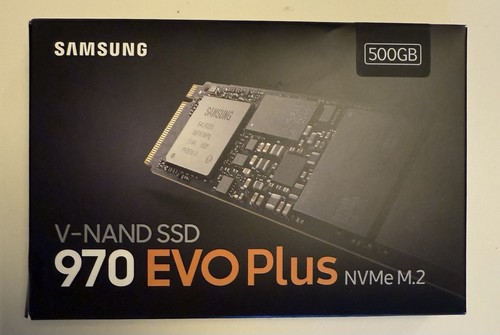 Samsung 970 EVO Plus 500GB Model MZ-V7S500 NVMe M.2 Internal SSD