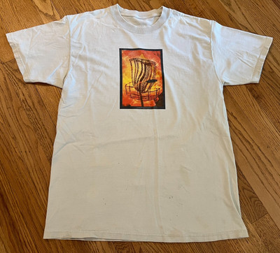 Vintage Y2K Frisbee Golf Photofreeks Shirt Size Medium Disc Golf