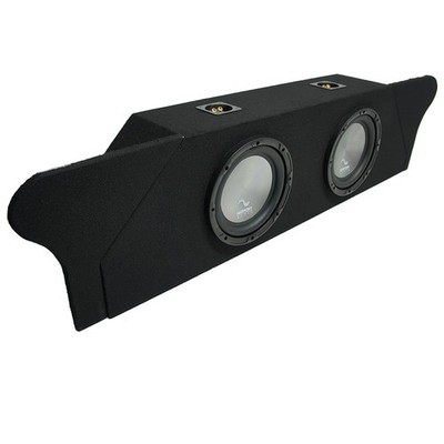 2010-2015 Chevy Camaro Coupe Trunk Harmony A102 Dual 10'' Sub Box Enclosure New