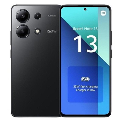 Xiaomi Redmi Note 13 256GB Midnight Black 8GB RAM Android Smartphone
