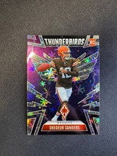 2025 Phoenix Thunderbirds Shedeur Sanders RC Winter #13 Browns Rookie #d 021/199
