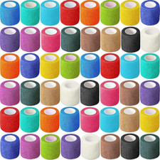 96 Pack Self Adhesive Bandage Wrap 2 Inch X 5 Yard Self Adherent Cohesive Bandag