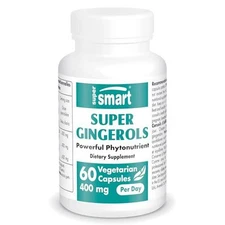 Supersmart - Super Gingerols 400mg per Day (High Potency 20% Gingerol) - Ginger