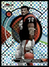 2023 Topps Composite Finest Checkerboard Refractors #166 Anthony Munoz - FB