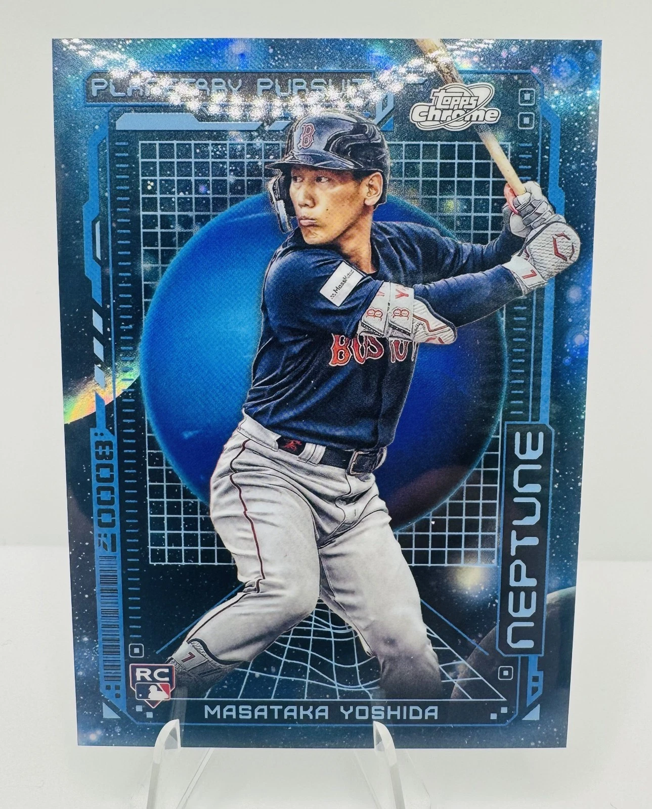 2023 Topps Cosmic Chrome Masataka Yoshida Planetary Pursuit - Neptune