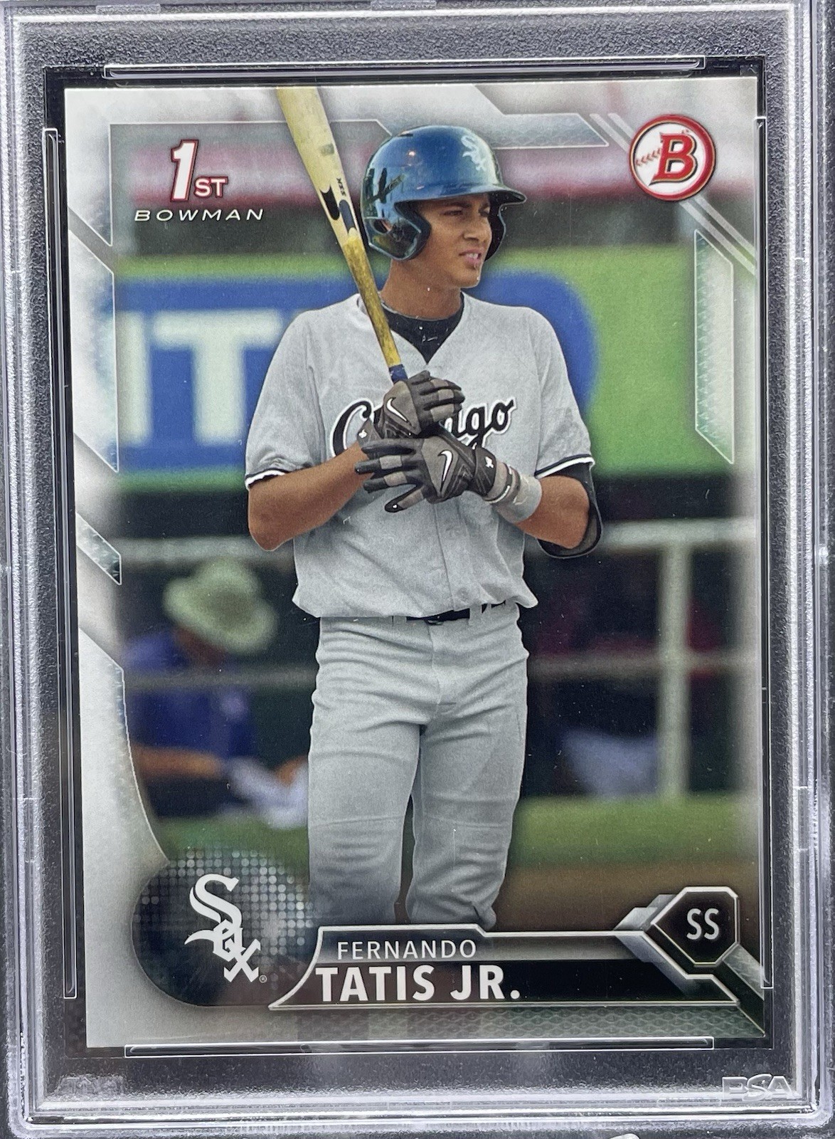 PSA 10 Fernando Tatis Jr 1st Bowman ROOKIE 2016 Bowman PSA 10 view 3