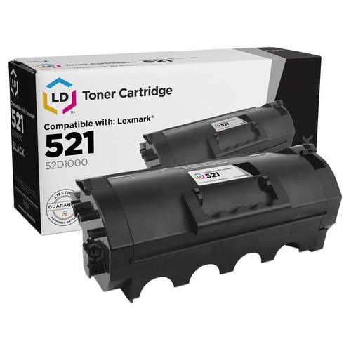LD Compatible Lexmark 52D1000 4pk Black Toner MS810 MS811 MS812 Series - Picture 3 of 9