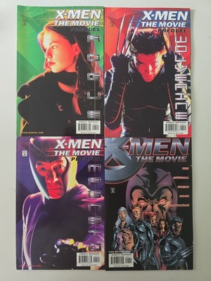 Marvel Comics, X-Men The Movie Prequel, Lot of 4, Magneto, Wolverine, Rogue!