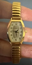 Liz Claiborne Watch Women Gold Silver Tone, Dial, Needs Battery