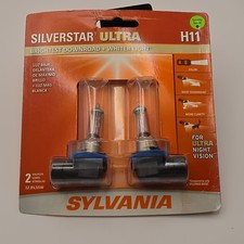 Headlights Silverstar Ultra H11 2-set 12.v 55w Opened Unused Headlights Silverstar Ultra H11 2-set 12.v 55w Opened Unused