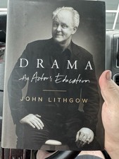 John Lithgow Drama The Actors Education Signed Book