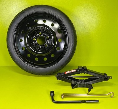 MINI DONUT SPARE TIRE 16'' WITH JACK KIT FITS:2014-2019 KIA SOUL,SOUL EV