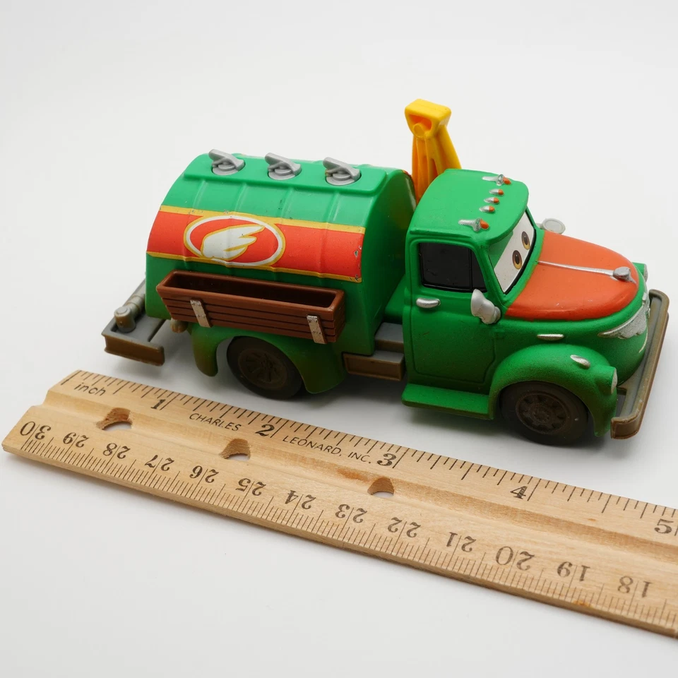 Disney Cars Fillmore Green Diecast Toy Truck Movie Character Vehicle 6 Inch Rare - Image 4 of 4