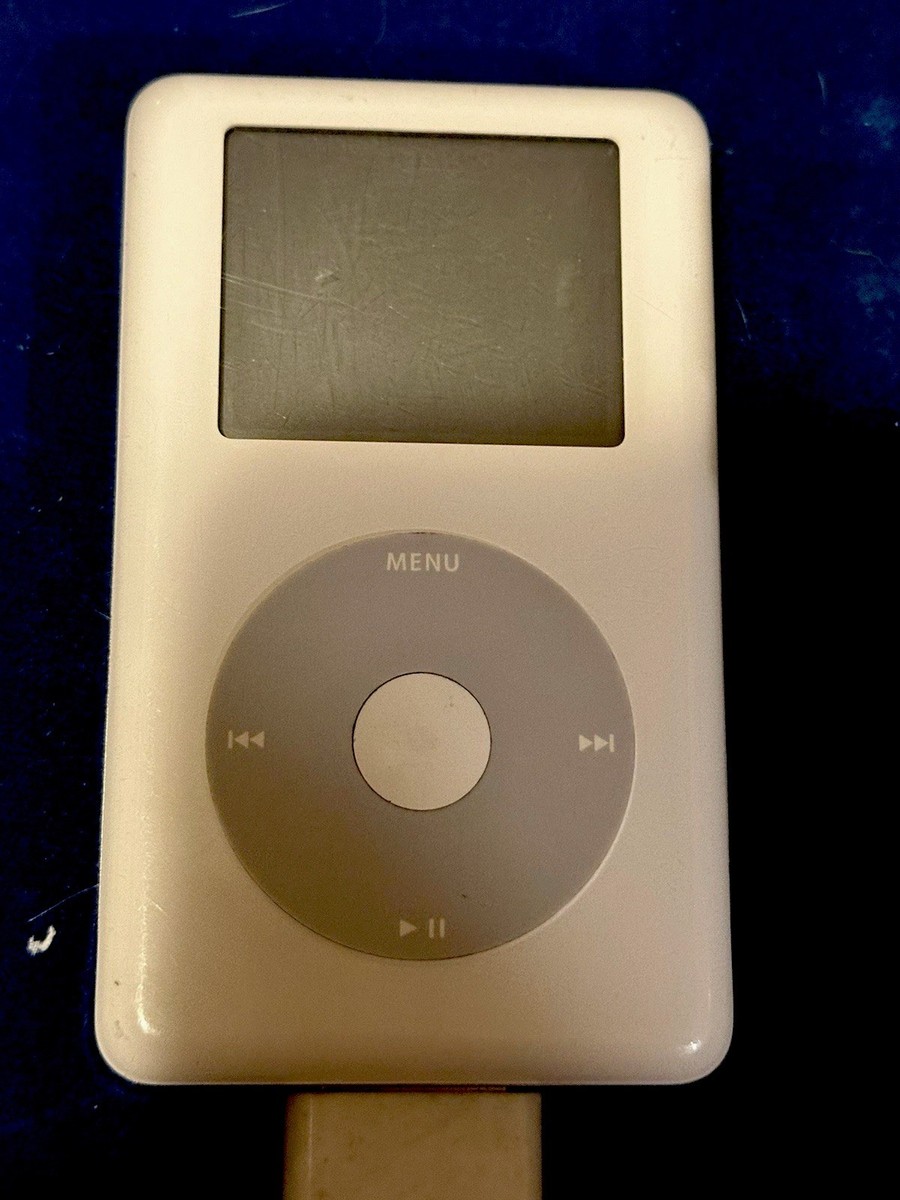 大人気　Apple iPod Classic ホワイト　本体のみ Apple iPod classic 4th Generation White (40 GB) for sale