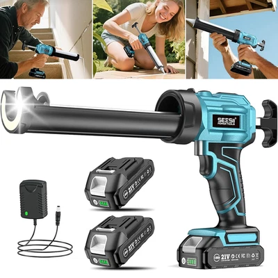 Silikonpistole Kartuschenpresse Glaskleber Kartuschenpistole Für Makita mit Akku - Bild 1 von 4