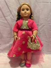 Our Generation 18-inch-tall Doll Blonde Hair Green Eyes, Rosalyn