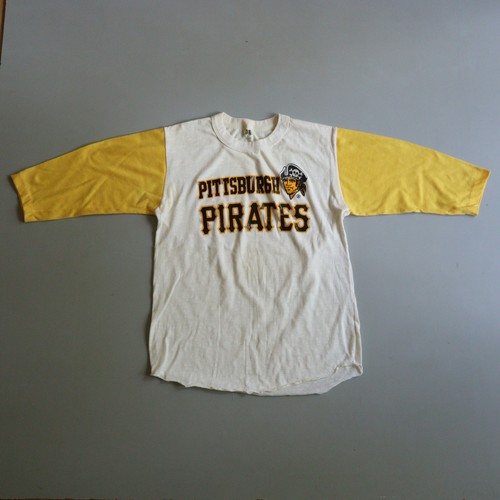 Vintage Pittsburgh Pirates T Shirt 1970s 1980s 80s Youth Large 70s MLB Kids Rare
