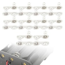 20x AA Battery Spring Plates Battery Plates Negative Positive Contacts Terminal