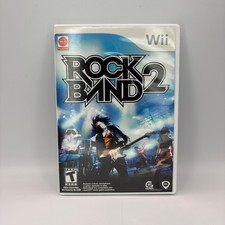 EA Rock Band 2 Video Game Nintendo Wii Good Manual Included RVL-SZAE