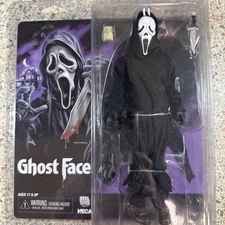 SCREAM GHOST FACE 8" RETRO CLOTHED Figure NECA NEW