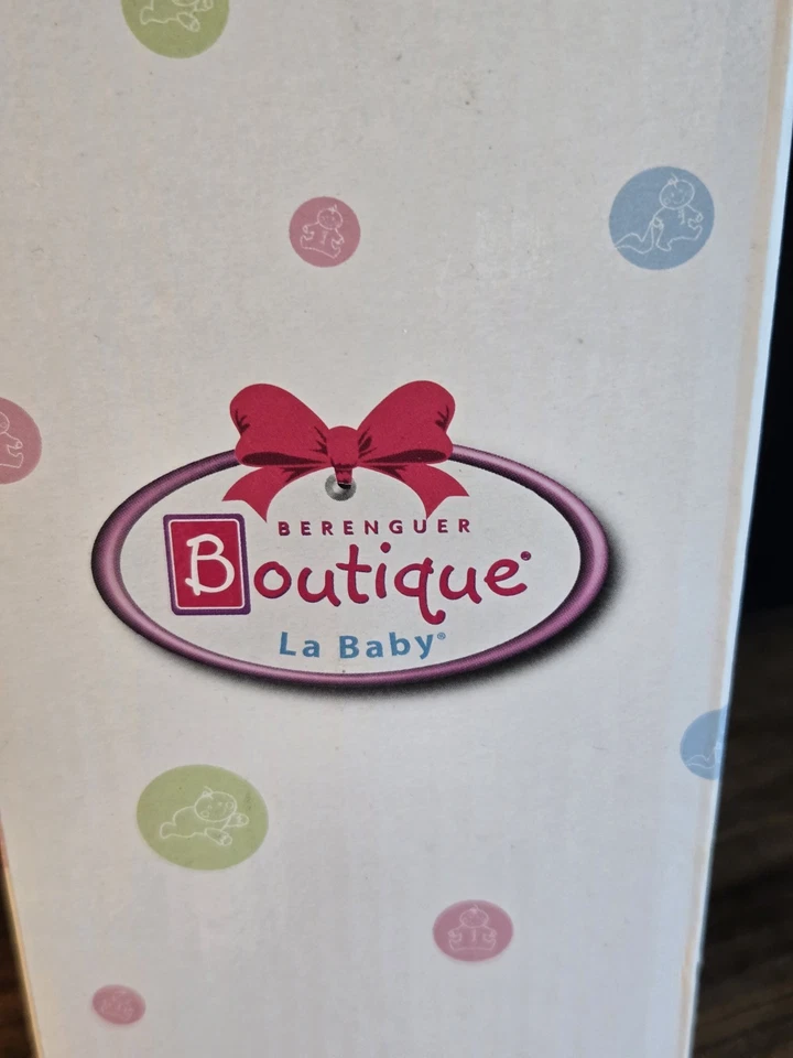 Muñeca La Baby Cuerpo Suave Azul Niño 11" NUEVA Foto 4 de 4