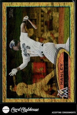 2012 Topps Gold Sparkle #60 Hanley Ramirez
