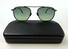 Authentic Moscot Originals NYC Fanagle Pine/Pewter Sunglasses w/ Case 53-20-140