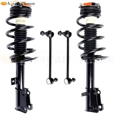 For 09-19 Dodge Journey V6 Front Complete Struts Assembles & Sway Bar End Links