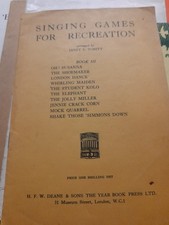 SINGING GAMES FOR RECREATION BOOK 3