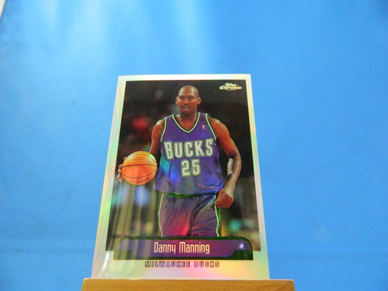 Danny Manning Topps Chrome 1999-00 Refractor