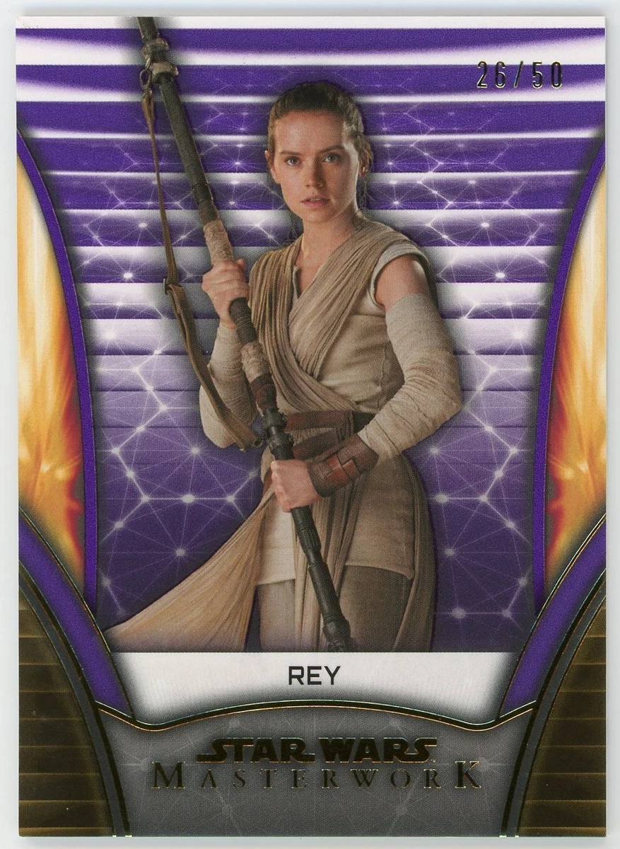Rey Star Wars Masterwork Trading Cards for sale | eBay