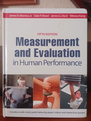 Measurement And Evaluation In Human Performance 5th Edition