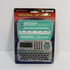 Sharp EL-6990B Personal Organizer 256KB NEW Open Package NOS