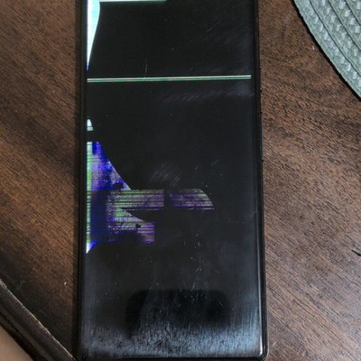 Google Pixel 6a OLED Screen Digitizer Broken For Parts or Repair