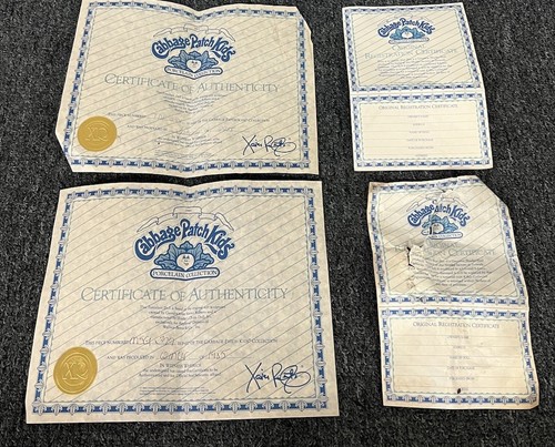 Lot Of 5 Different Cabbage Patch Kids Dolls Fabric & Porcelain FAST SHIPPING - Picture 8 of 8