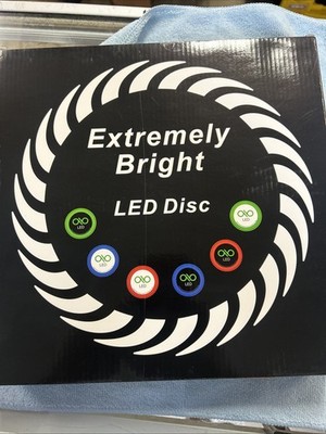 96 and 360 LEDs Frisbee - Extremely Bright Flying Disc, Smart Modes