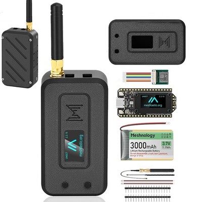 LoRa V4 WiFi Bluetooth ESP32-S3 Board+ GPS +Battery+Case for Arduino Meshtastic