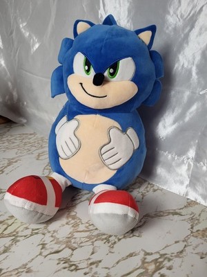 Sonic the Hedgehog 3 Movie Plush 12'' Character Pillow Sitting Big Tummy SEGA