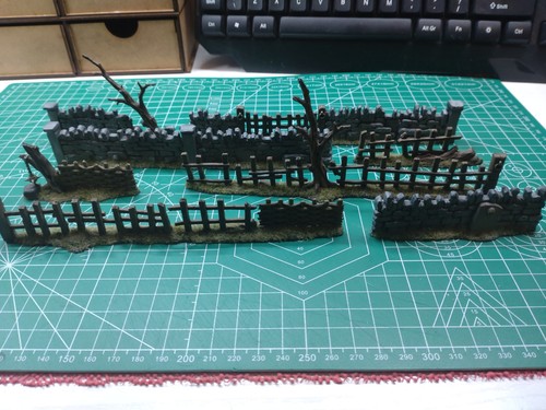 Citadel Walls & Fences Terrain Bundle (Warhammer Old World, AoS, Games Workshop)