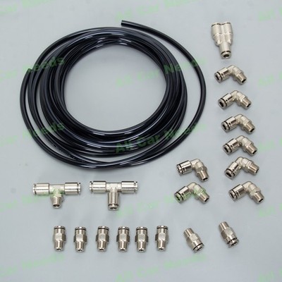Boost Vacuum Push Connect Fitting Kit Turbo Supercharger Solenoid 1/8'' NPT