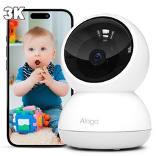 Indoor Security Camera 3K, 5G and 2.4G WiFi,360  Pan, Human Pet Motion AI,