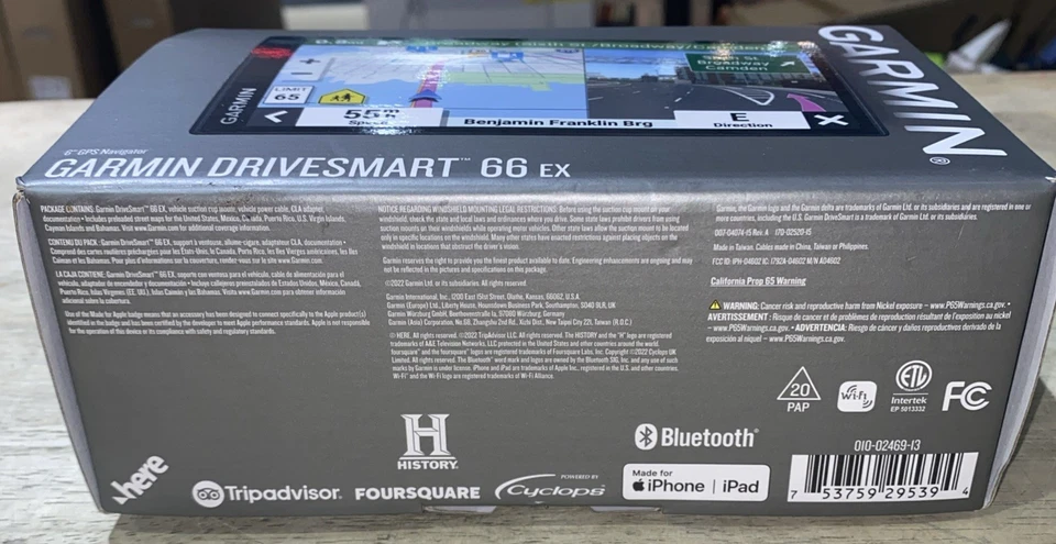 Garmin Drivesmart 66 EX 6" GPS Navigator 0I0-02469-I3 - Image 4 of 4