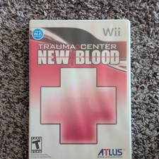 Atlus Trauma Center: New Blood Nintendo Wii Complete W/ Manual NTSC-U/C 2007