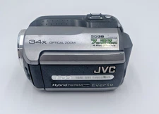 JVC GZ-MG130U Everio Hybrid Record Videos & Still Images HDD Or SD 34x Optical C