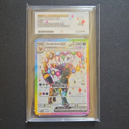 2025 BLACK STAR PROMO UMBREON EX  #176 PRISMATIC EVOLUTIONS ACE 9