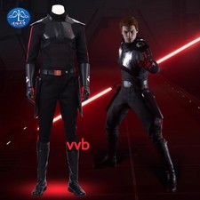Star Wars Jedi Fallen Order Cal Kestis Inquisitor Dark Cosplay Costume Men Suit