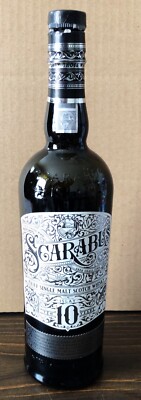 Scarabus 10 Year Islay Single Malt Scotch Whisky Bottle Empty 750 ml