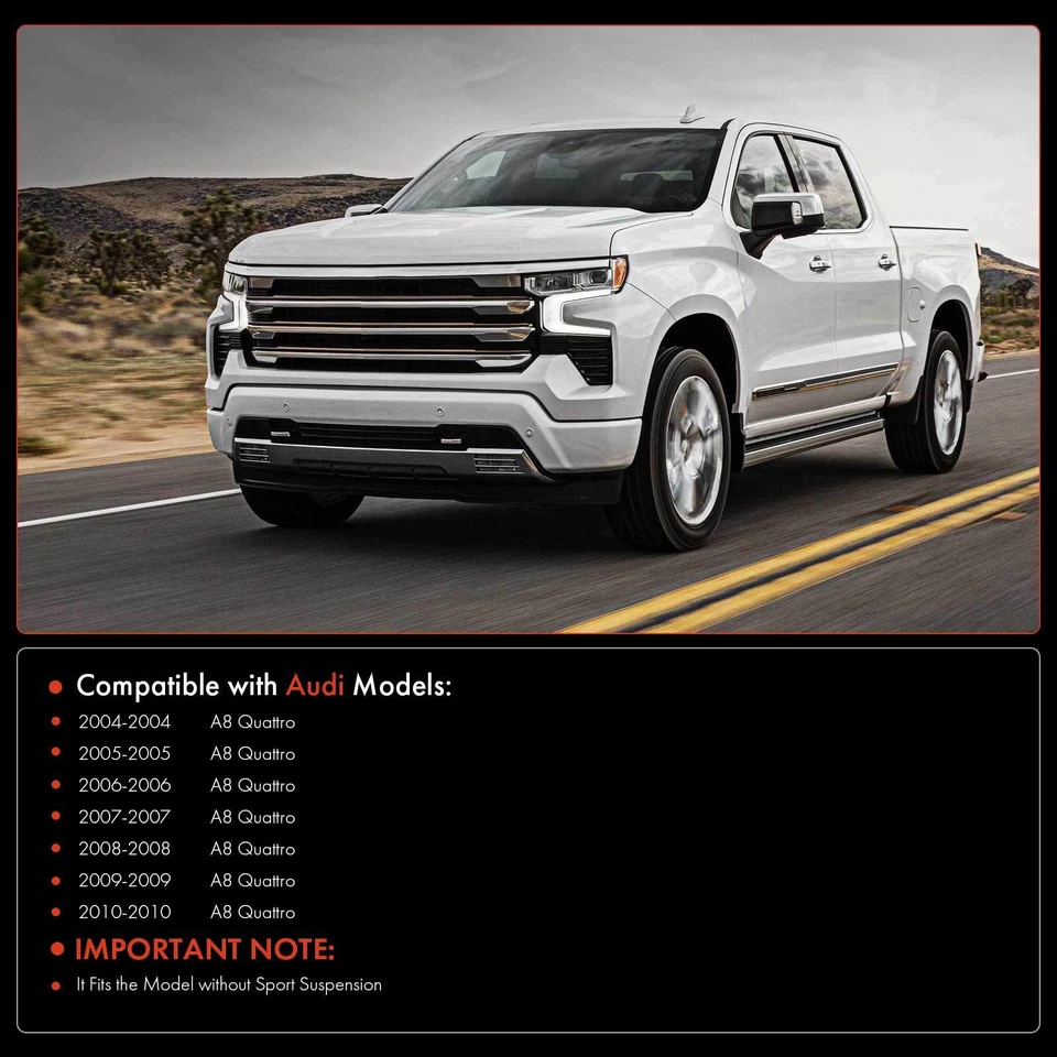 12pcs Control Arm Ball Joint Tie Rod Sway Bar Kit for Audi A8 Quattro S6 04-10 - Image 2 of 4