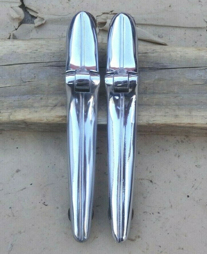 1947 Nash Ambassador Sedan Trunk Lid Hinges Original Pair | Left
